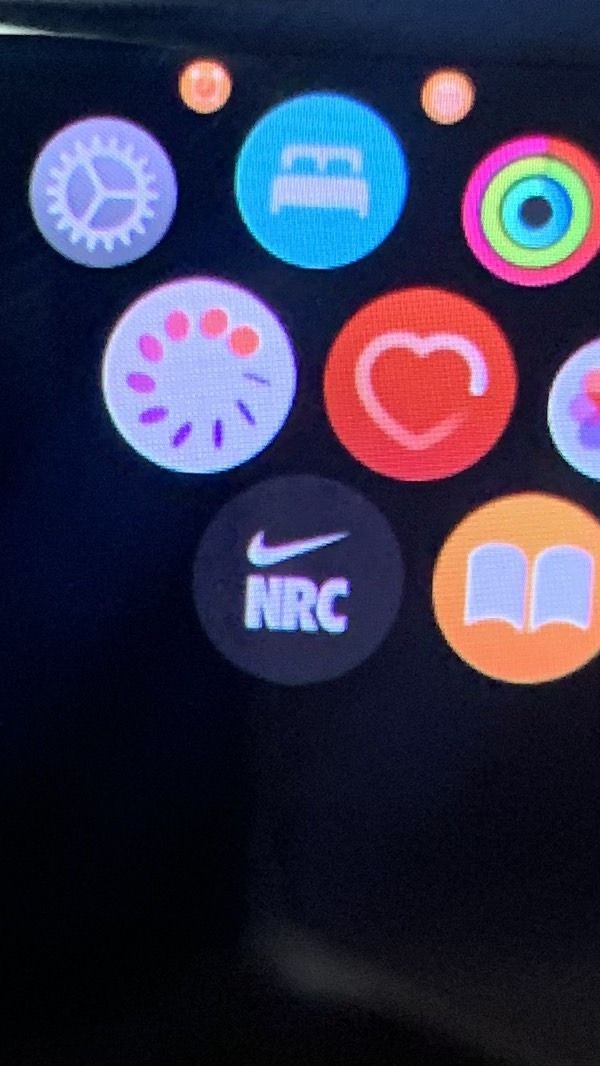Nike Run ClubのアプリがApple Watchに表示される