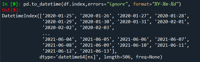 pd.to_datetime(df.index,errors="ignore", format="%Y-%m-%d")