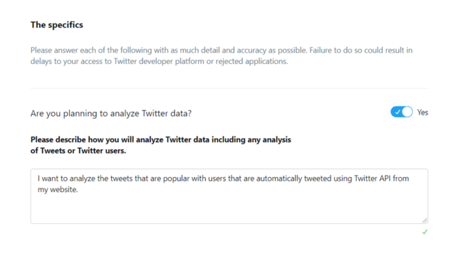 Are you planning to analyze Twitter Data?